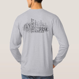 フライフィッシング長袖 Tシャツ