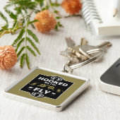 フライフィッシング・カナダ キーホルダー (側面)