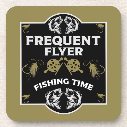 フライフィッシング・カナダ コースター (正面)