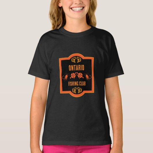 フライフィッシング・カナダ Tシャツ (正面)