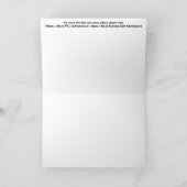 フライフィッシング カード (内部)