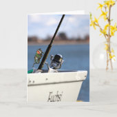 フライフィッシング カード (黄色い花)