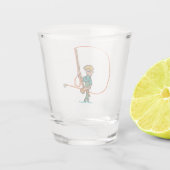 フライフィッシング ショットグラス (裏面)