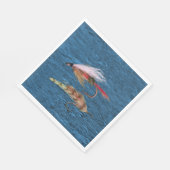 フライフィッシング スタンダードランチョンナプキン (角)