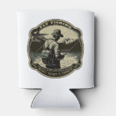 フライフィッシング – セラピーが高価なため 缶クーラー (裏面)