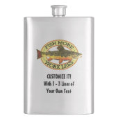 フライフィッシング フラスク (正面)