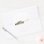 フライフィッシング ラウンドシール (封筒)