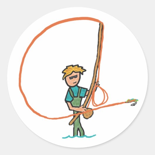 フライフィッシング ラウンドシール (正面)