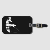 フライフィッシング ラゲッジタグ (正面横)