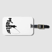 フライフィッシング ラゲッジタグ (正面横)