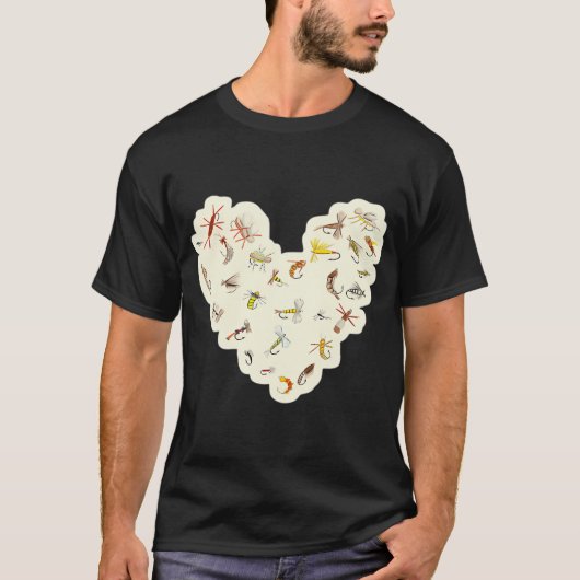 フライフィッシング ラブ Tシャツ (正面)