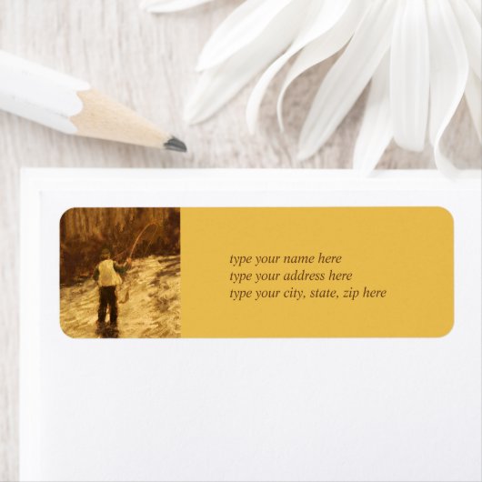 フライフィッシング ラベル (インサイチュ)