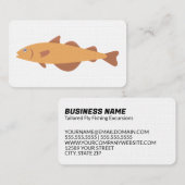 フライフィッシング 名刺 (正面/裏面)