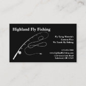 フライフィッシング 名刺 (正面)