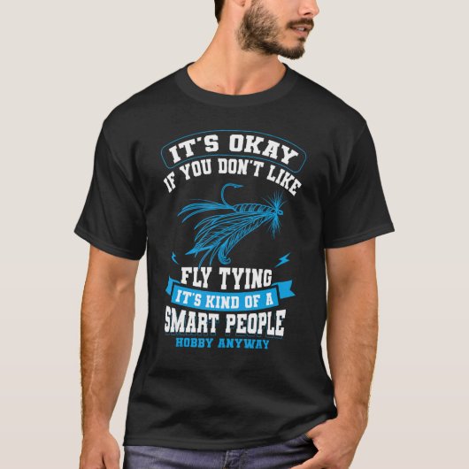 フライフィッシング 釣り人 釣り好き 釣り 方法 Tシャツ (正面)