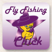 フライフィッシング#9 コースター (正面)