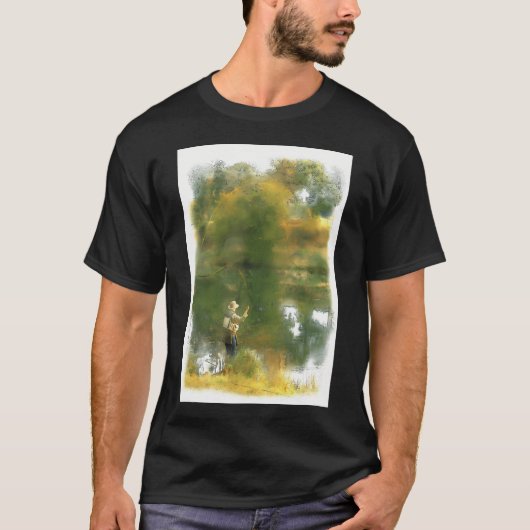 フライフィッシング Tシャツ (正面)
