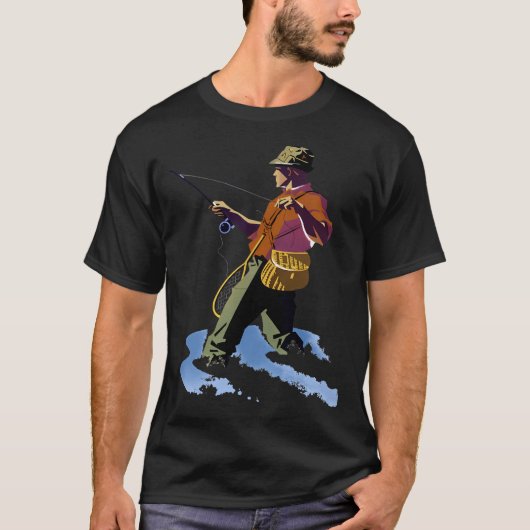 フライフィッシング Tシャツ (正面)