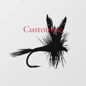 フライフィッシングFly Thunder_Cove ウィンドウサイン (シート)