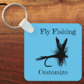 フライフィッシングFly Thunder_Cove キーホルダー (正面)