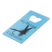 フライフィッシングFly Thunder_Cove クレジットカード栓抜き (正面アングル)