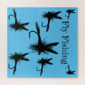 フライフィッシングFly Thunder_Cove ジグソーパズル (横)