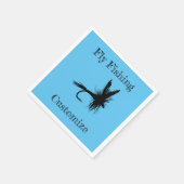 フライフィッシングFly Thunder_Cove スタンダードカクテルナプキン (角)