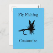 フライフィッシングFly Thunder_Cove ポストカード (正面/裏面)
