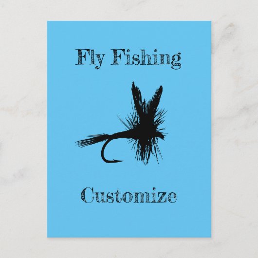 フライフィッシングFly Thunder_Cove ポストカード (正面)