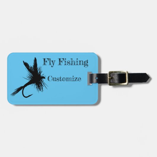 フライフィッシングFly Thunder_Cove ラゲッジタグ (正面横)