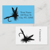 フライフィッシングFly Thunder_Cove 名刺 (正面/裏面)