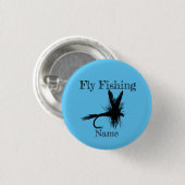 フライフィッシングFly Thunder_Cove 缶バッジ (正面&裏面)
