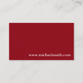 フライフランスのスファーストフードグルメフライアンバー 名刺 (裏面)