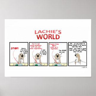 フライフランスのスvs野菜 ポスター