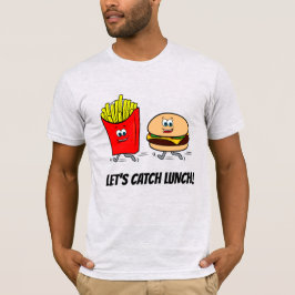 フライフランスのズとチーズバーガー:お昼を食べよう! Tシャツ