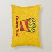 フライフランスのズ化粧枕 アクセントクッション (正面(垂直))