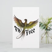 フライフリー 便箋 (スタンド正面)