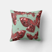 フライフリー、完全に生きる クッション (裏面)