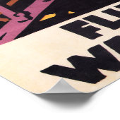 フライフルプラッツワンネヘルテンドイツのヴィンテージポスター ポスター (角)