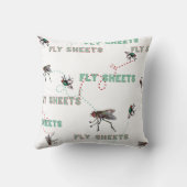 フライブーツはフライボンネットのフライシートはあなたの作らない クッション (裏面)