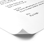 フライベビーフライ感動的ソングウォールポスター ポスター (角)