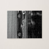 フライホイールのフェスティバルのジャガーDのタイプ ジグソーパズル (横)