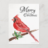 フライホームクリスマスはがき ポストカード (正面)