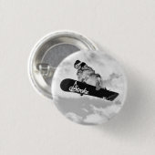 フライボタン 缶バッジ (正面&裏面)