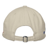 フライボーイズ大好き！エアフォースハット 刺繍入りキャップ (裏面)