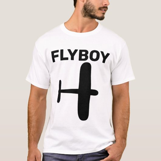 フライボーイパイロットTシャツ Tシャツ (正面)