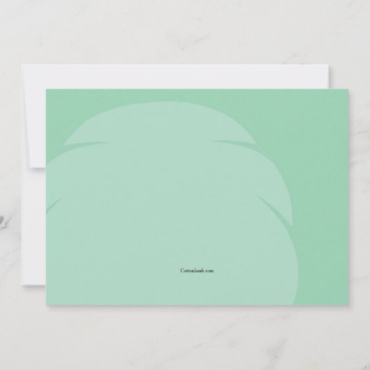 フライボード  招待状 (裏面)