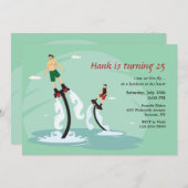 フライボード  招待状 (正面/裏面)