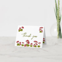 フライマッシュルームGoblincoreガーデンベビーシャワー