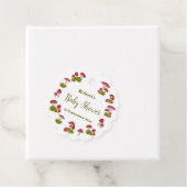 フライマッシュルームGoblincoreガーデン赤ちゃんシャワーギフト フェイバータグ (インサイチュ)